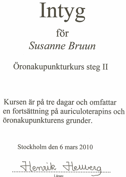 Intyg Mall Gratis